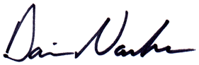 Signature of Darin Namken