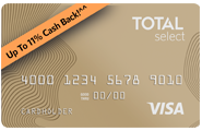 Total Select Visa® Cash Back Rewards Card