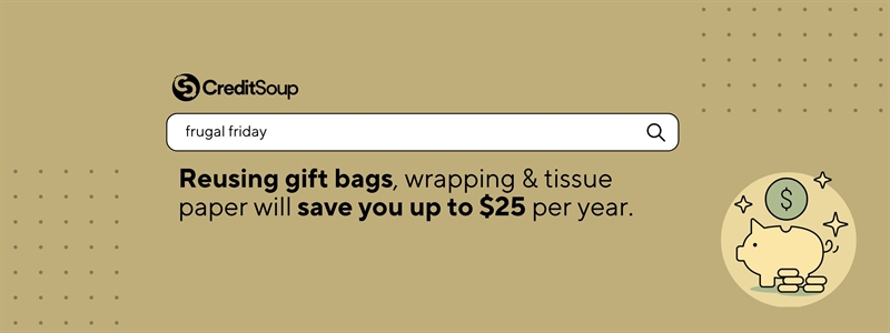 Reuse Gift Bags & Wrapping Paper